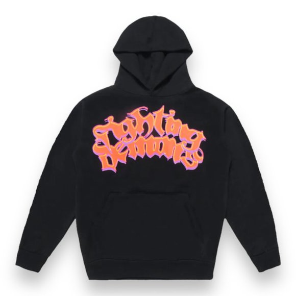 Juice Wrld x Vlone Neon Sweatshirt Black